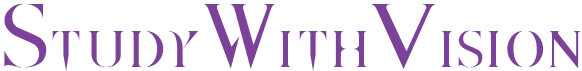 LogoStudyWithVisionPurpel